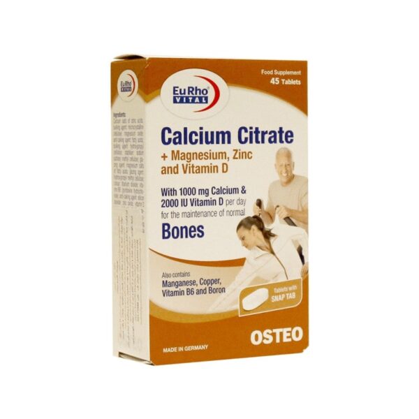 کلسیم سیترات یوروویتال | Calcium Citrate