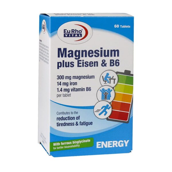 منیزیم پلاس آیزن و ب6 | Magnesium Plus Eisen And B6