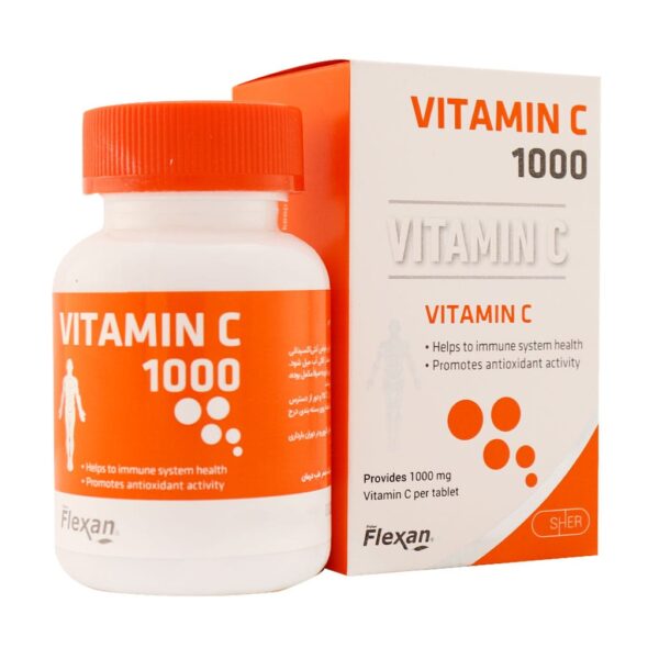 ویتامین سی فیشر فلکسان 1000 میلی گرم | Fisher Flexan Vitamin C 1000 mg