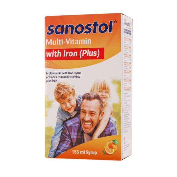 مولتی ویتامین سانستول پلاس آهن | Sanostol Multi Vitamin With Iron Plus