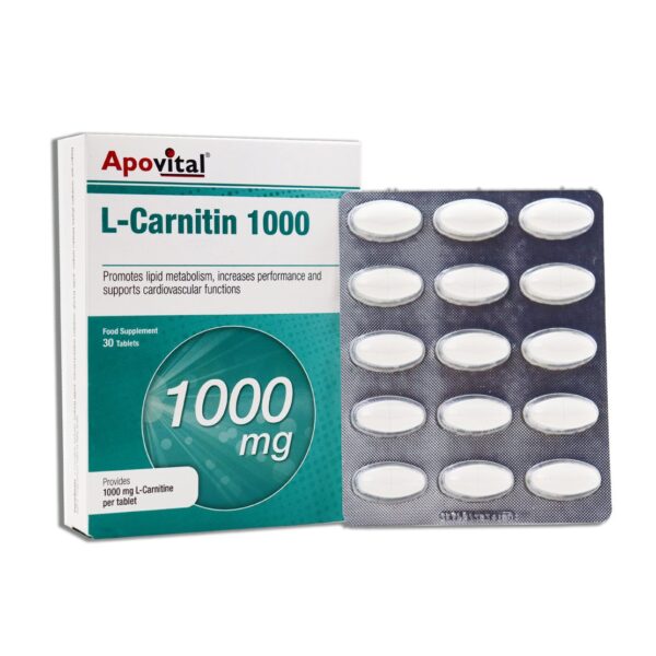 ال کارنیتین آپوویتال 1000 میلی گرم | Apovital L Carnitin 1000 mg