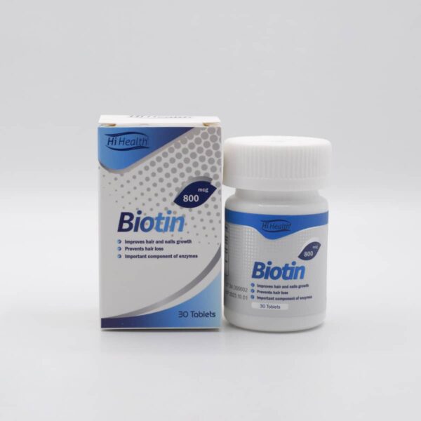 بیوتین 800 میکروگرم | Biotin 800 mcg