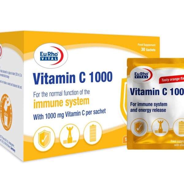 ویتامین سی 1000 میلی گرم | Eurho Vital Vitamin C 1000 mg